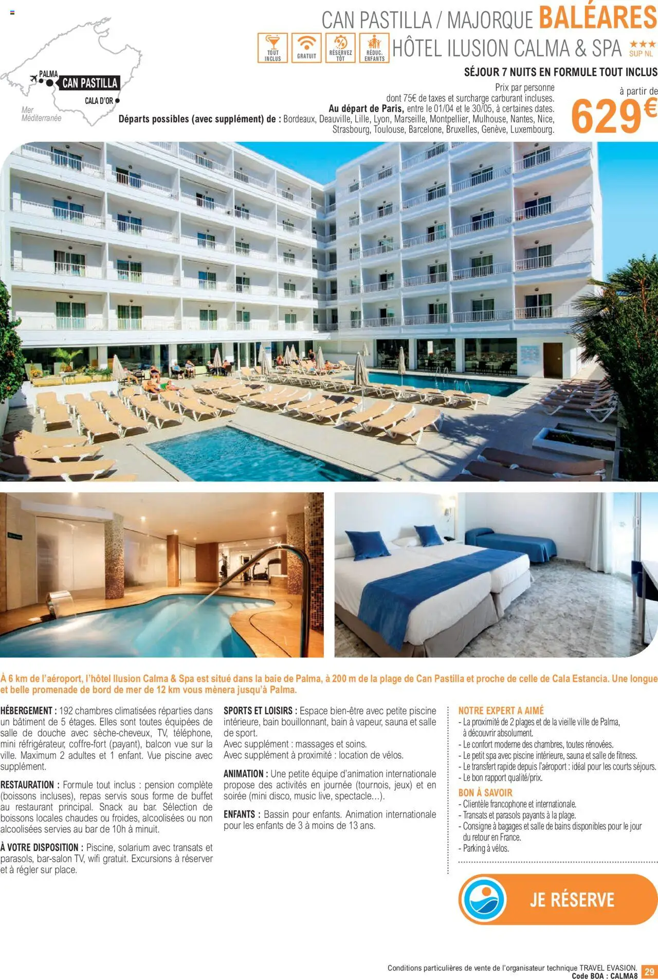  | Page: 29 | Produits: Buffet, Douche, Jeux