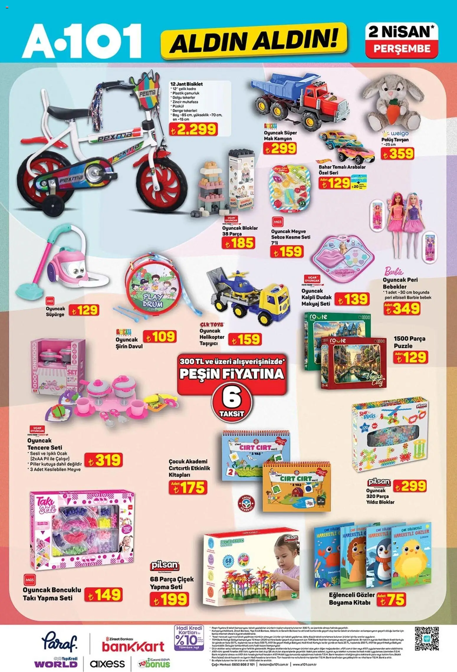 A101 - Katalog Aldın Aldın - 02.04.2026 tarihinden itibaren geçerlidir | Sayfa: 16 | Ürünler: Pil, Makyaj, Meyve, Ocak