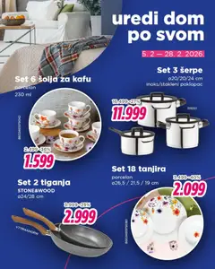 Okov katalog Uredi dom po svom - pregled Okov kataloga - važi od 05.02.2026 | Strana: 2 | Proizvode: Šolja