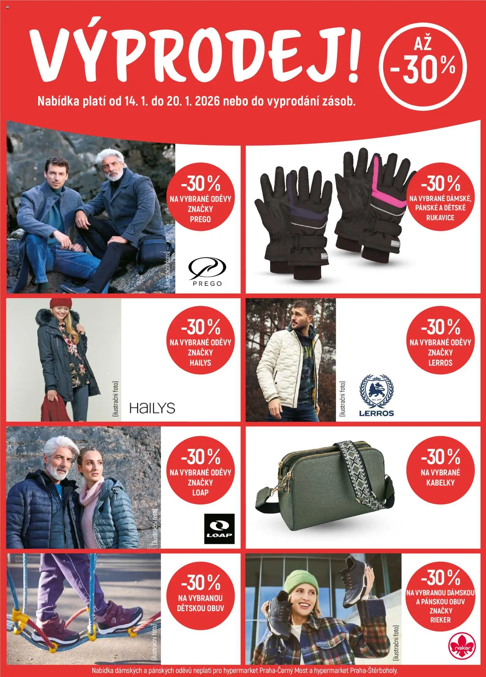 Globus leták - České Budějovice od 14.01.2026 | Strana: 34 | Produkty: Mošt, Rukavice, Obuv, Kabelky