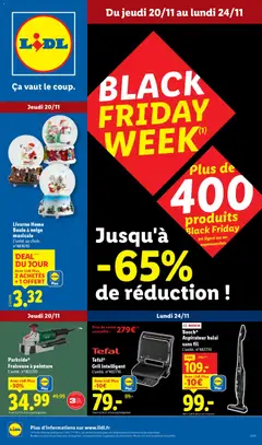 LIDL - Prévisualisation de LIDL Black Friday week valide à partir de 20.11.2025