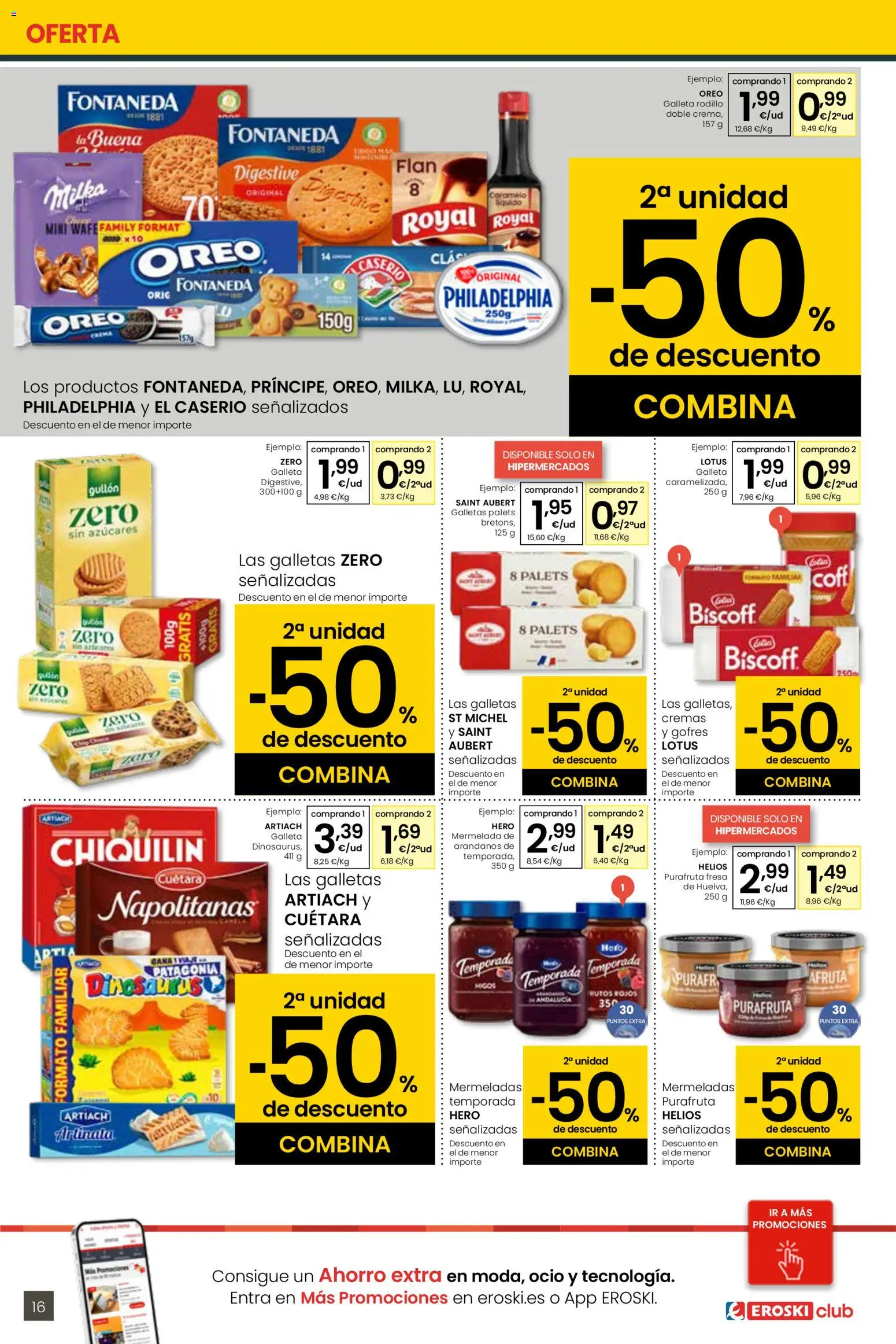 Eroski - Más de 2000 productos siempre a buen precio │ válido desde el 15.01.2026 | Página: 16 | Productos: Galletas