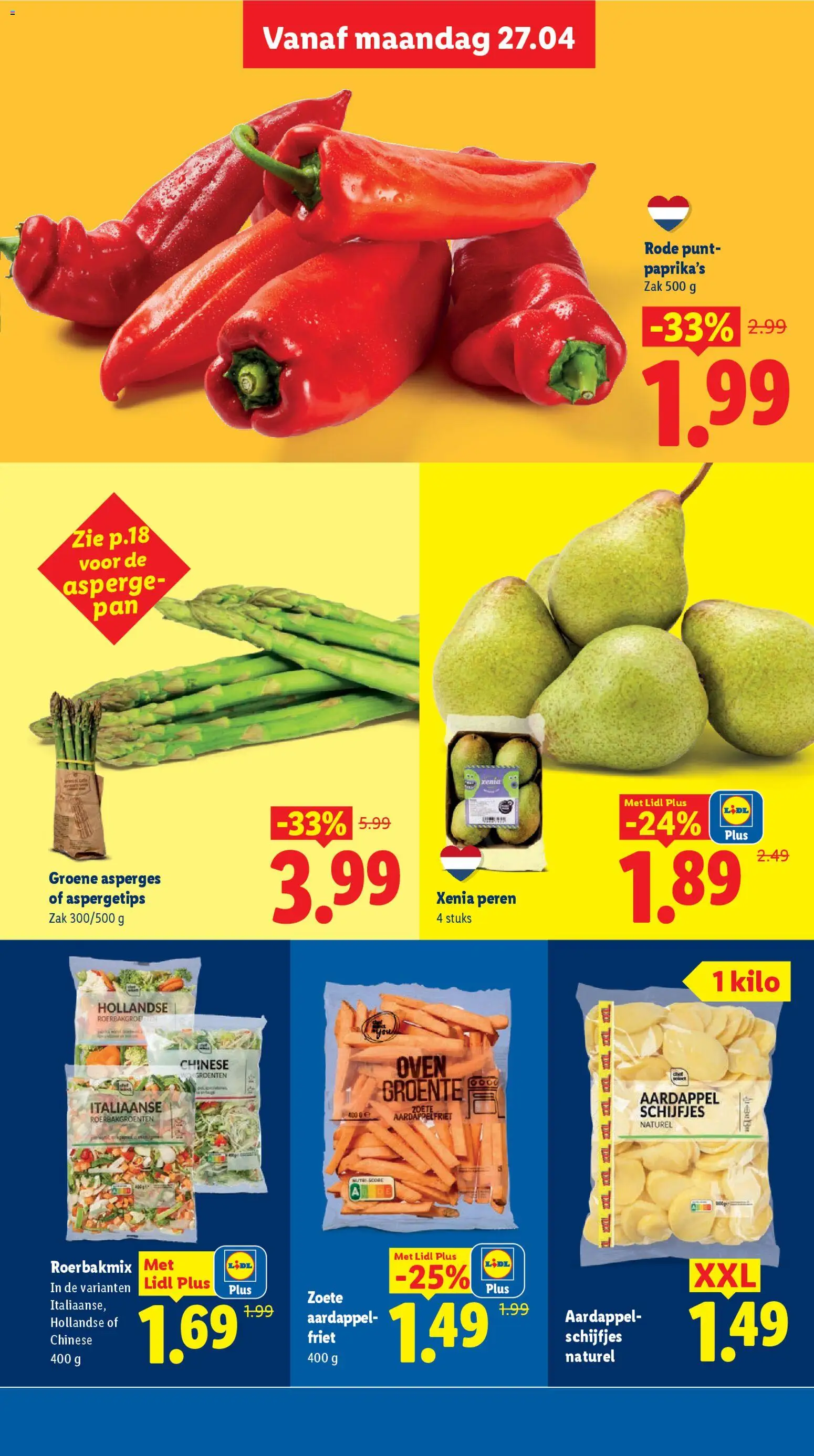 {H1} | Pagina: 9 | Producten: Aardappel, Friet, Zak, Oven