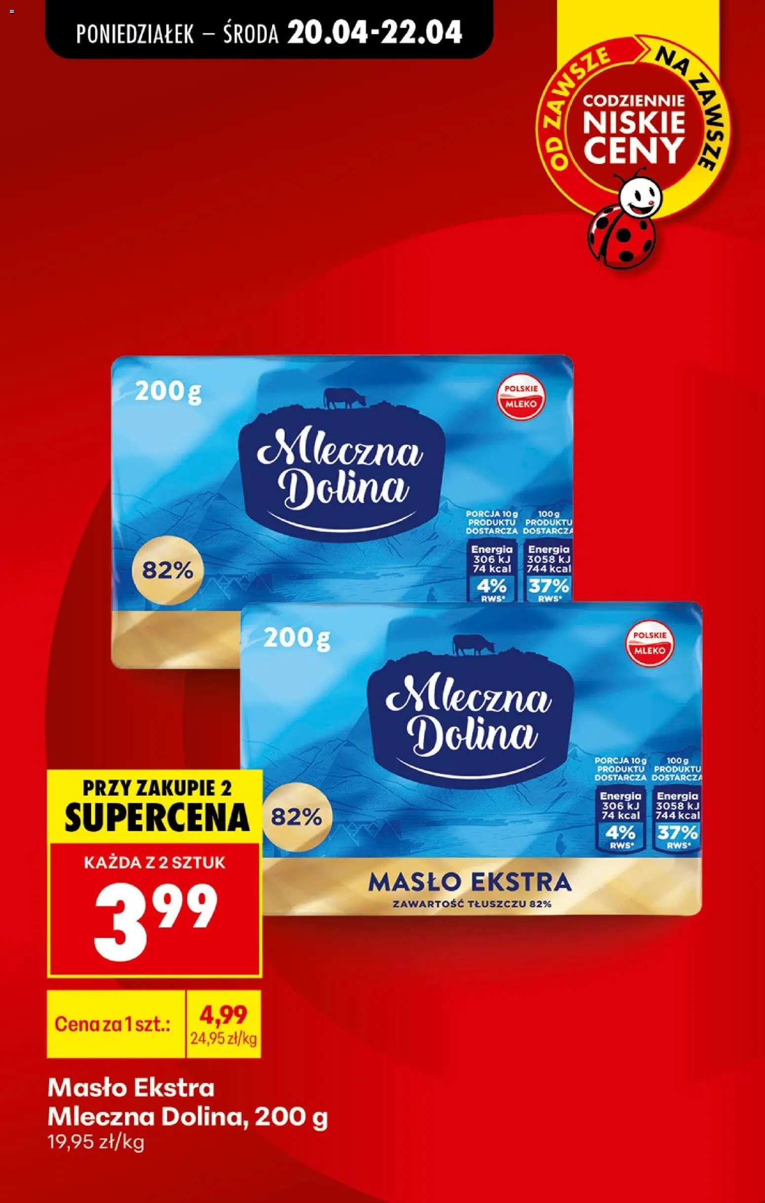 Biedronka gazetka od poniedziałku od 20.04.2026 | Strona: 22