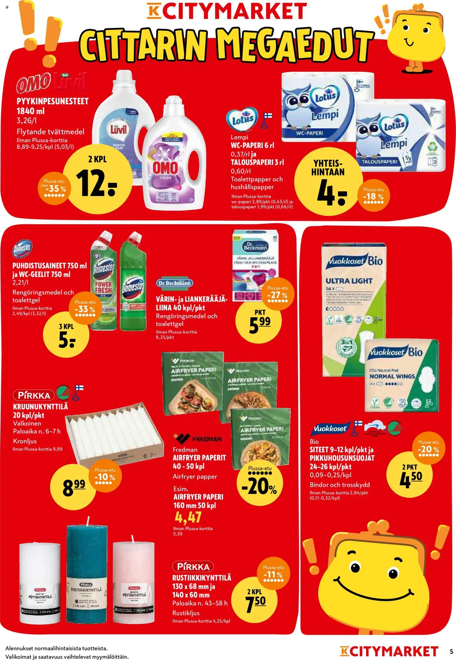 K-Citymarket tarjoukset – voimassa 22.01.2026 alkaen | Sivu: 5