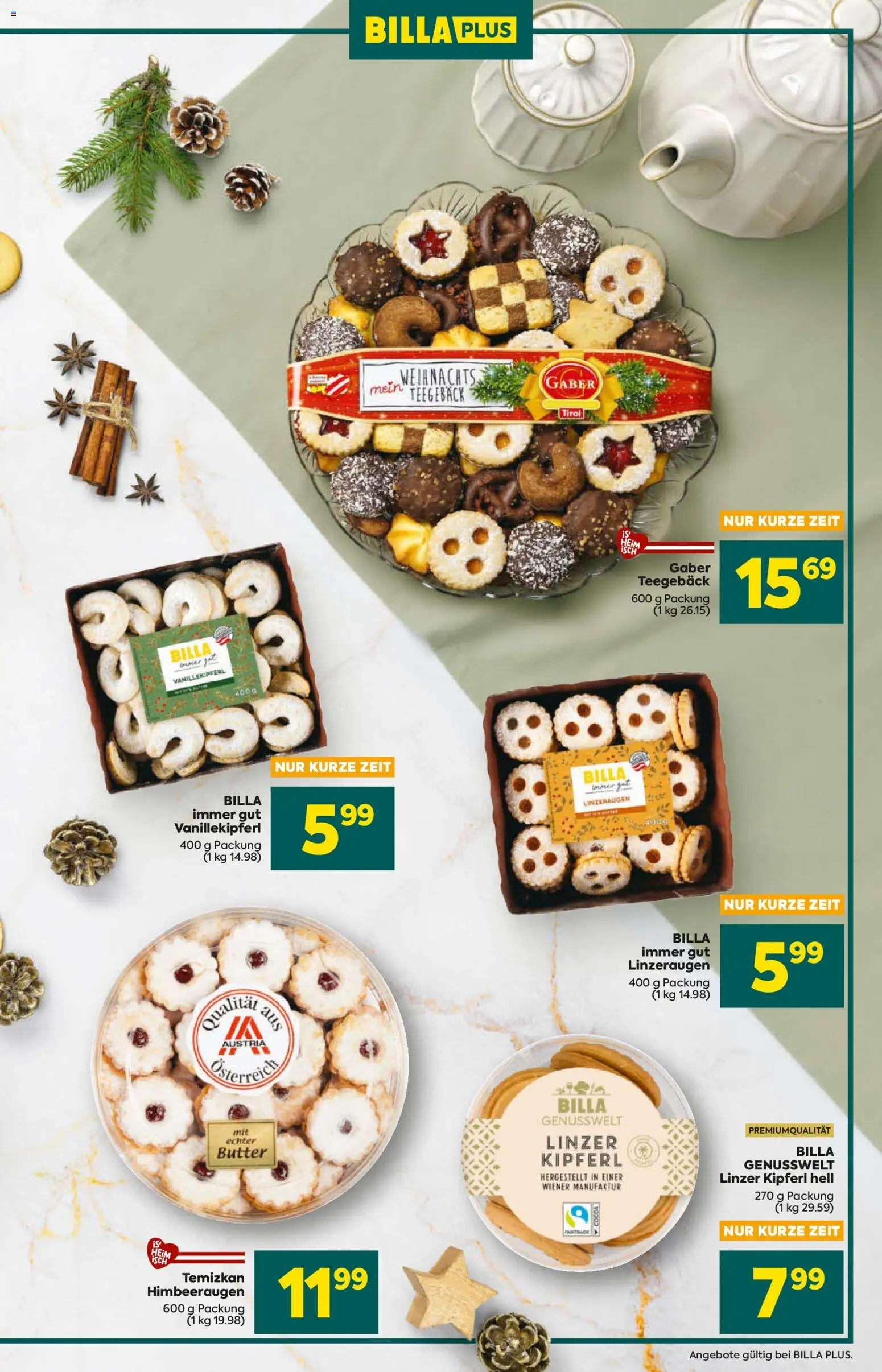 Billa Plus - Alles Rund Ums  Backen gültig ab 23.10.2025 | Seite: 19 | Produkte: Butter