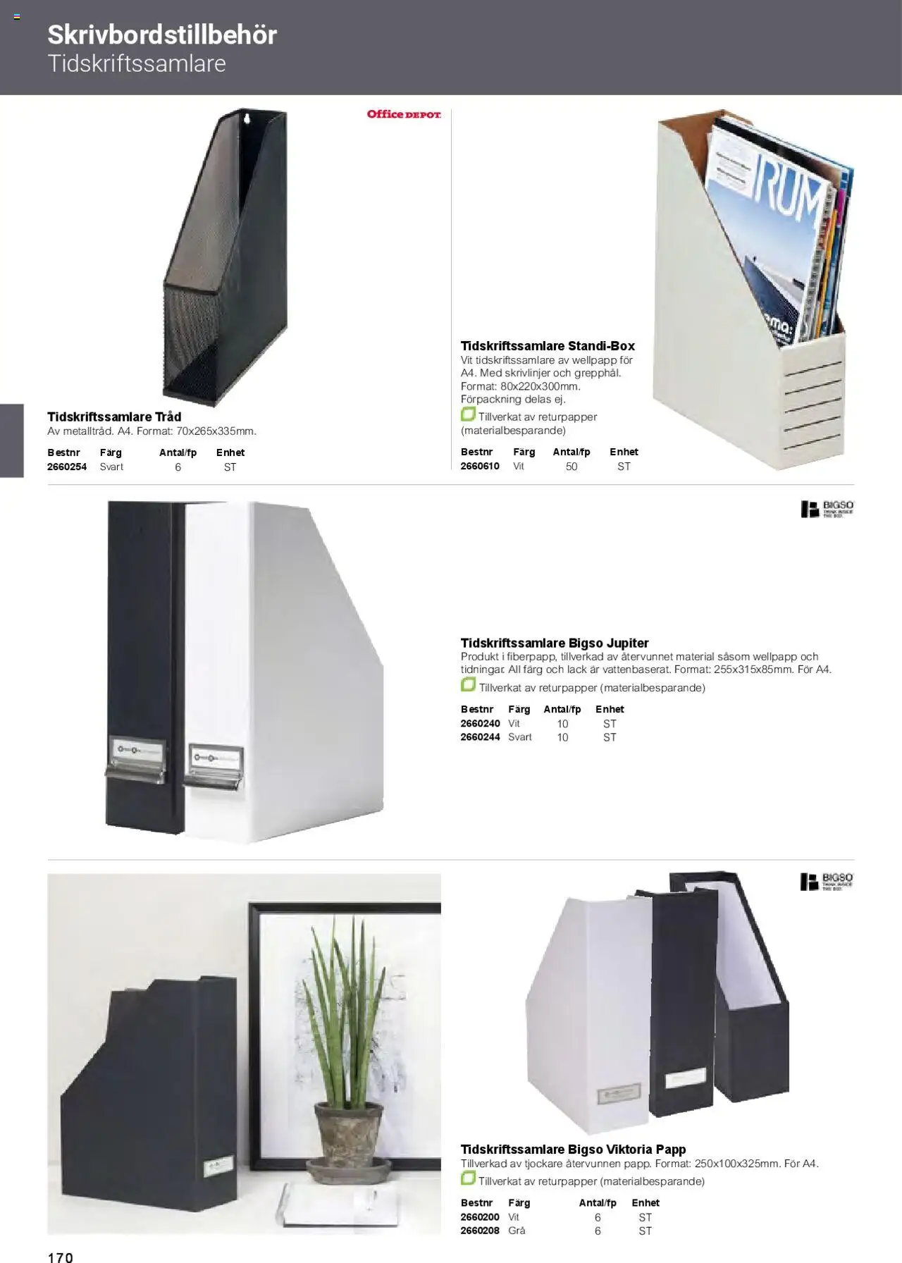 Office Depot reklamblad aktuell från 01.02.2025 | Sida: 172 | Produkter: Wellpapp
