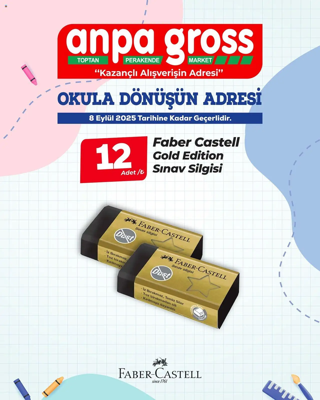 Anpa Gross Okula Dönüş - Faber-Castell - 26.08.2025 tarihinden itibaren geçerlidir | Sayfa: 3