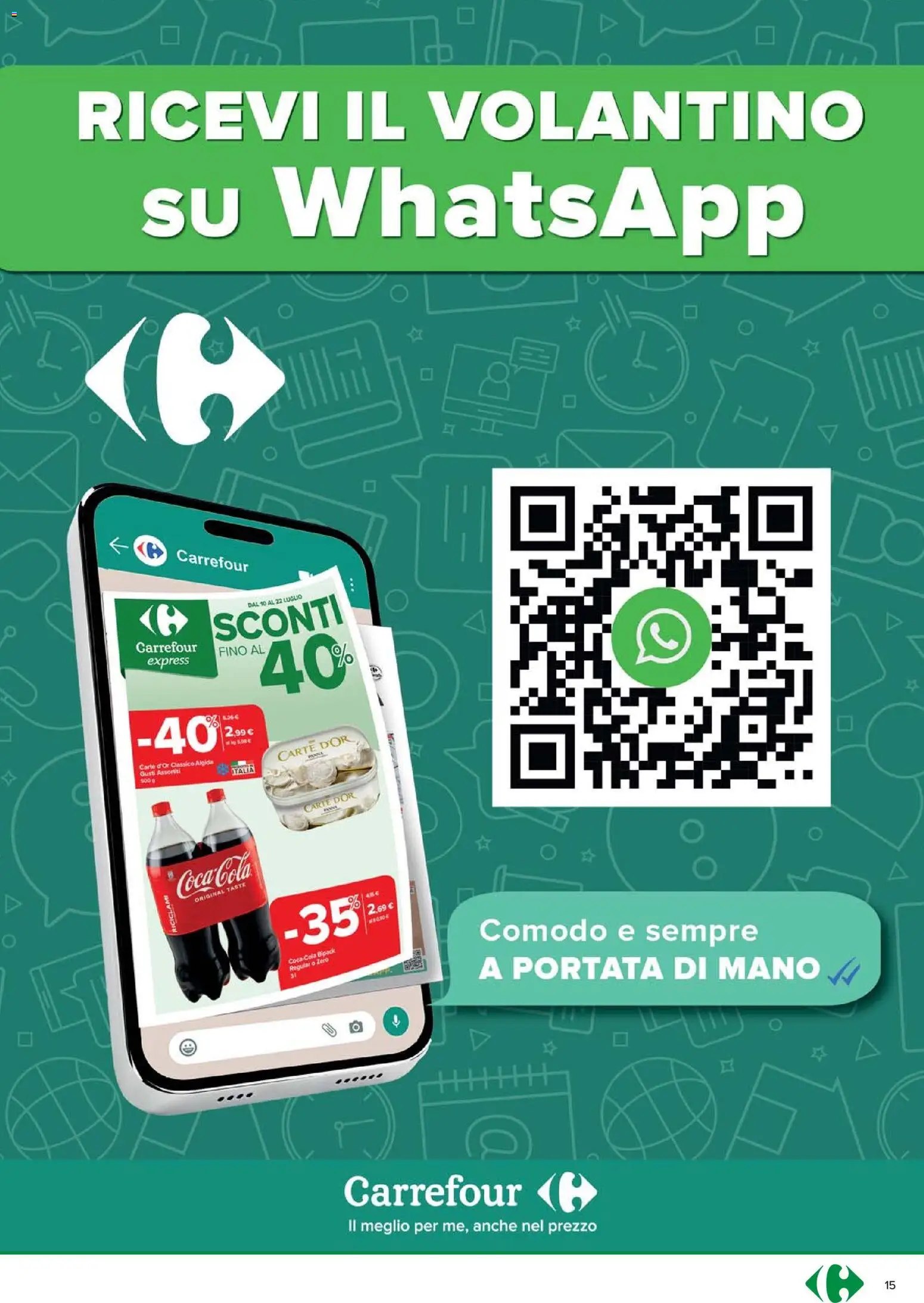 Volantino Carrefour del 23.04.2026 | Pagina: 15 | Prodotti: Coca Cola