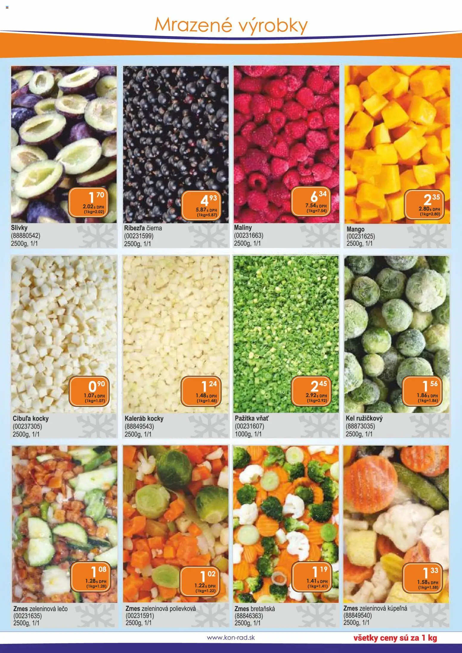 Nové KON - RAD akcie – leták je platný od 01.02.2026 | Strana: 28 | Produkty: Kúpelňa, Mango, Maliny