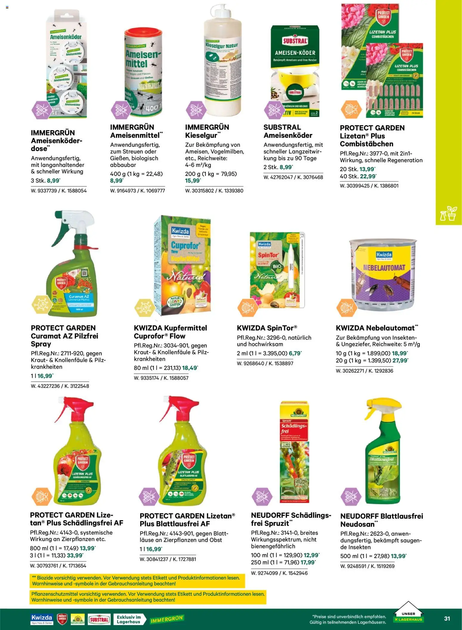 Lagerhaus  Garten und Freizeit Katalog 2026 gültig ab 22.02.2026 | Seite: 31 | Produkte: Obst, Kraut