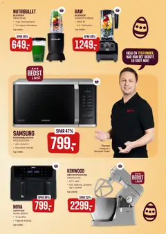 Skousen - Tilbudsavis gyldig fra 16.03.2026 | Side: 9 | Produkter: Mikrobølgeovn, Piskeris