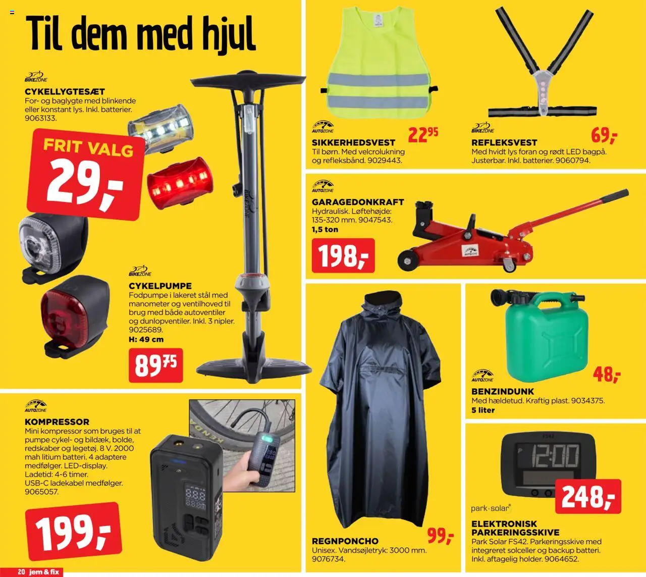 Jem & fix tilbudsavis – gyldig fra 19.10.2025 | Side: 20 | Produkter: Søm, Adaptere