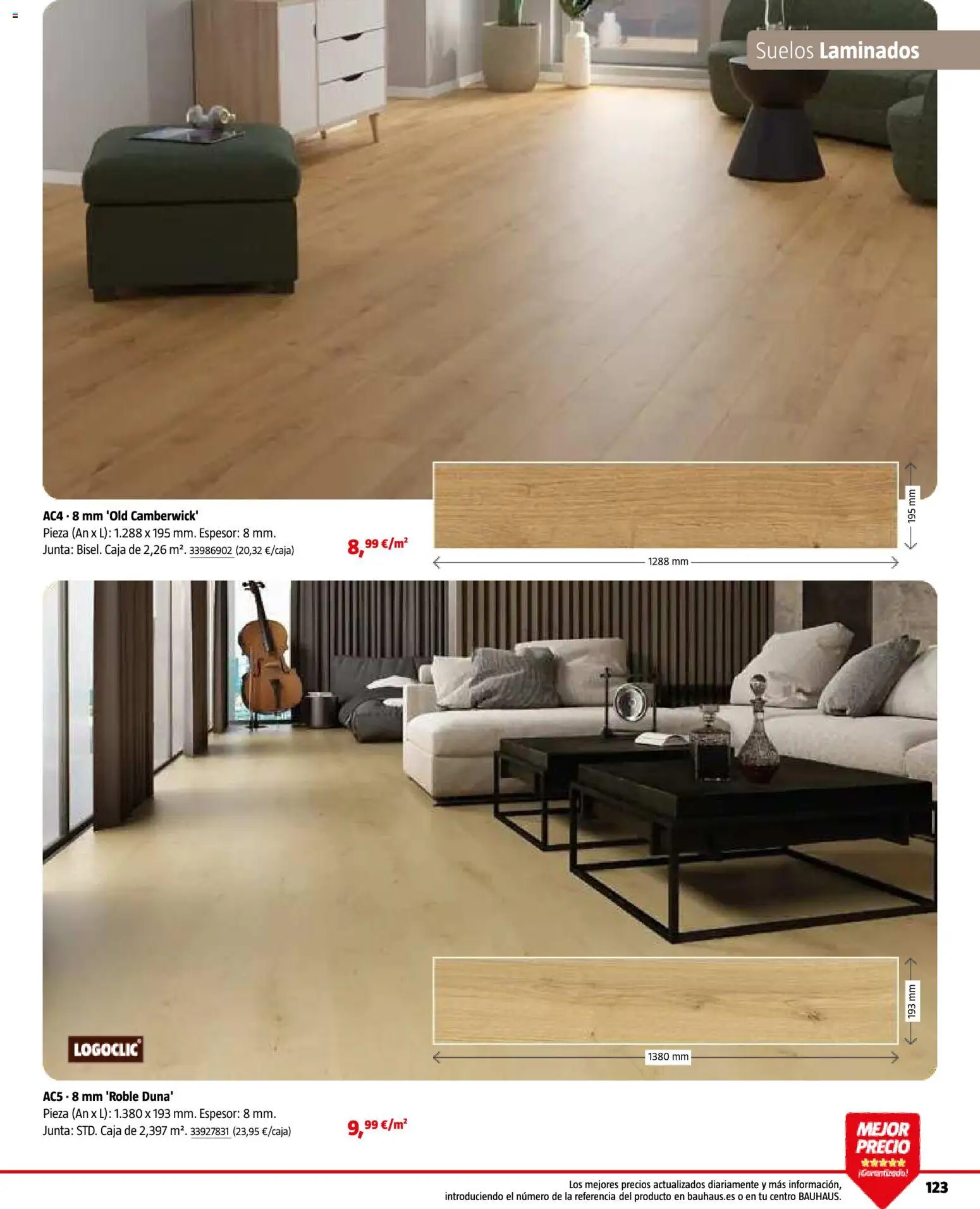 Bauhaus - Suelos y revestimientos │ válido desde el 24.02.2026 | Página: 123 | Productos: Caja