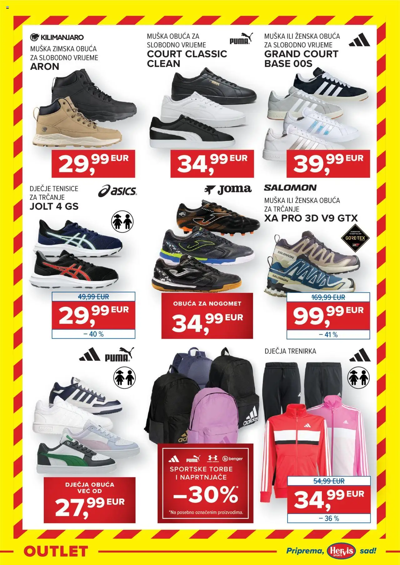 Hervis katalog | vrijedi od 03.09.2025 | Stranica: 2 | Proizvodi: Tenisice, Trenirka