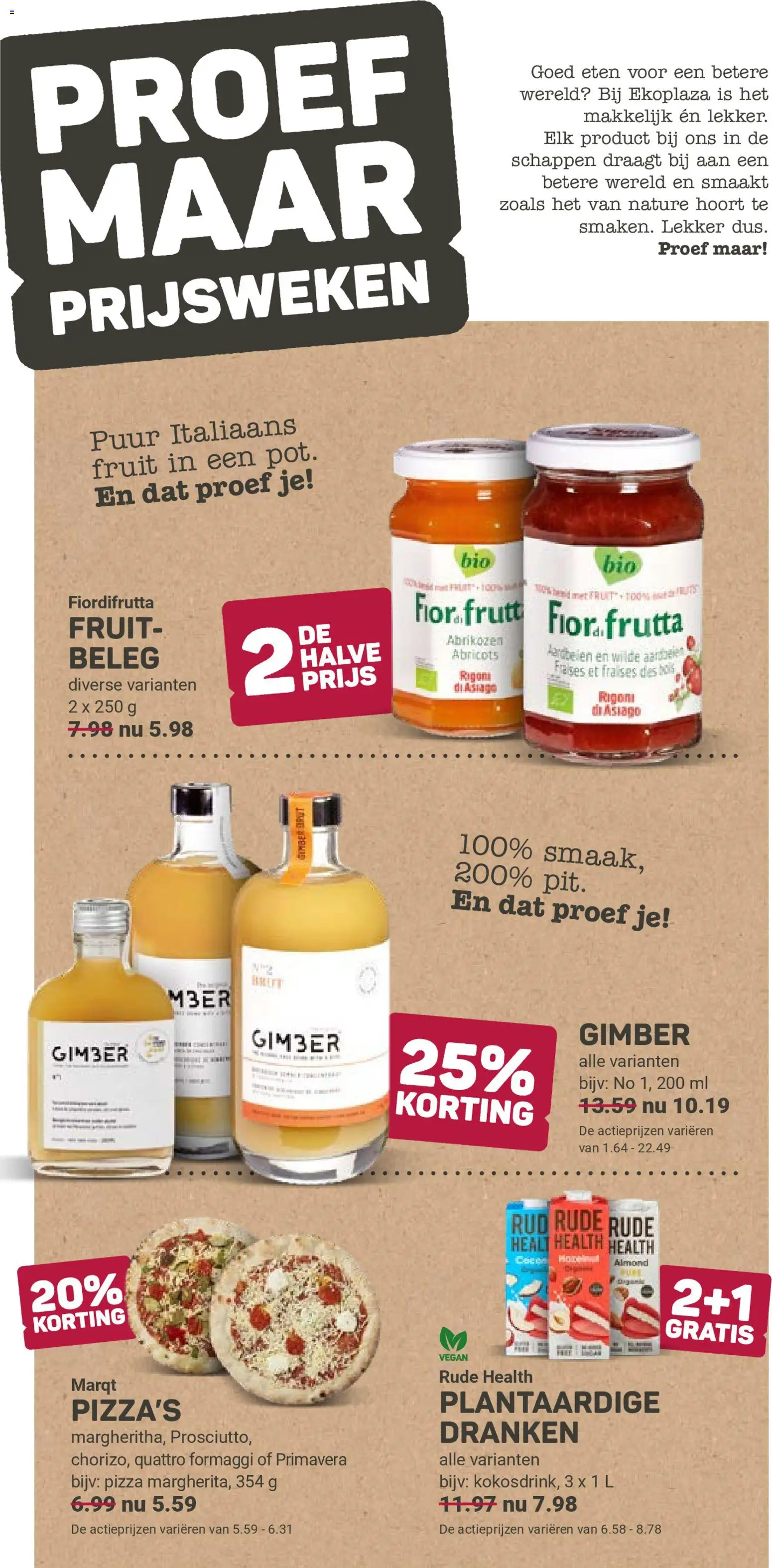 {H1} | Pagina: 2 | Producten: Pizza, Aardbeien, Rösti, Fruit