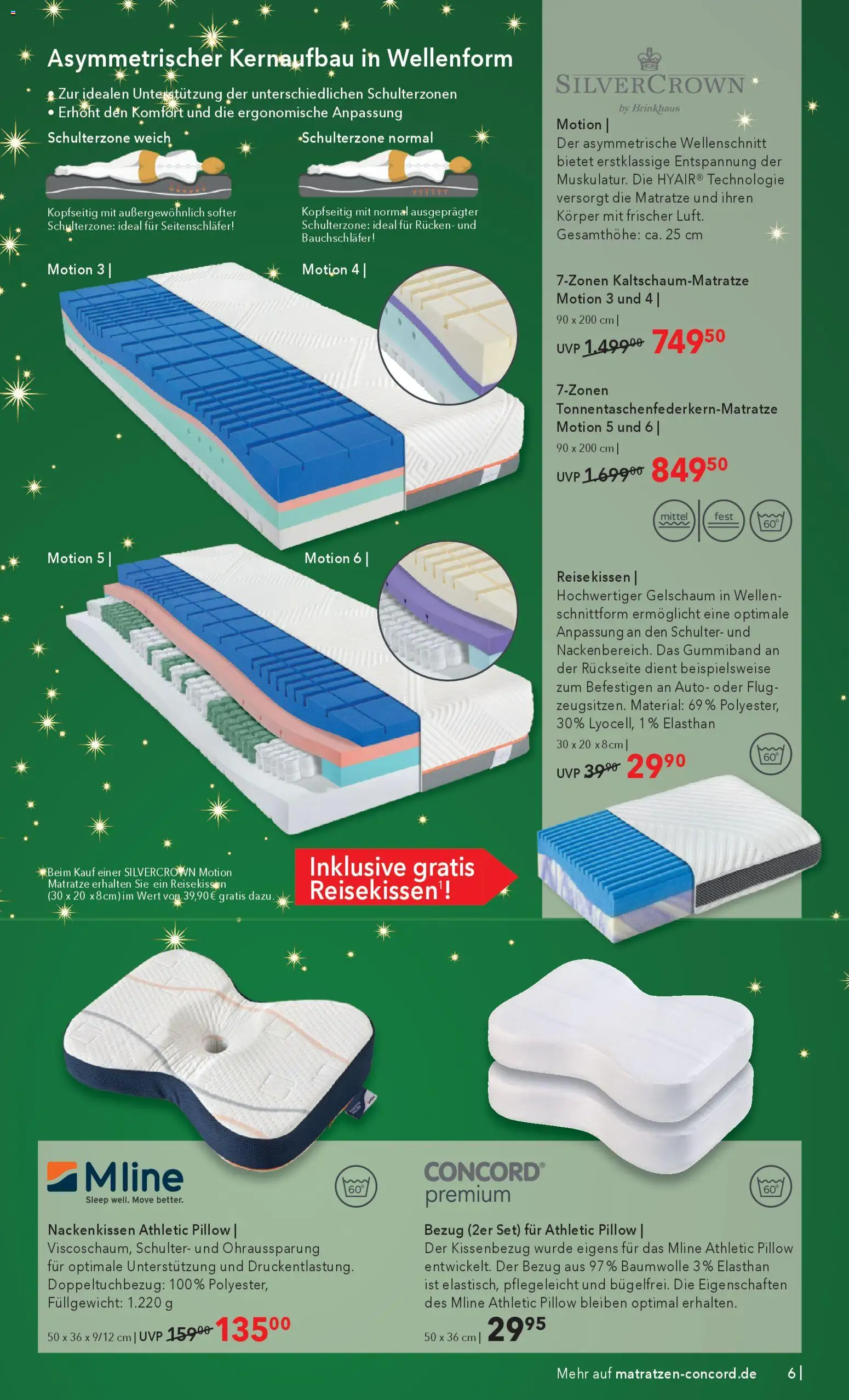 Matratzen Concord - Black Friday – gültig ab 26.11.2025 | Seite: 6 | Produkte: Matratze