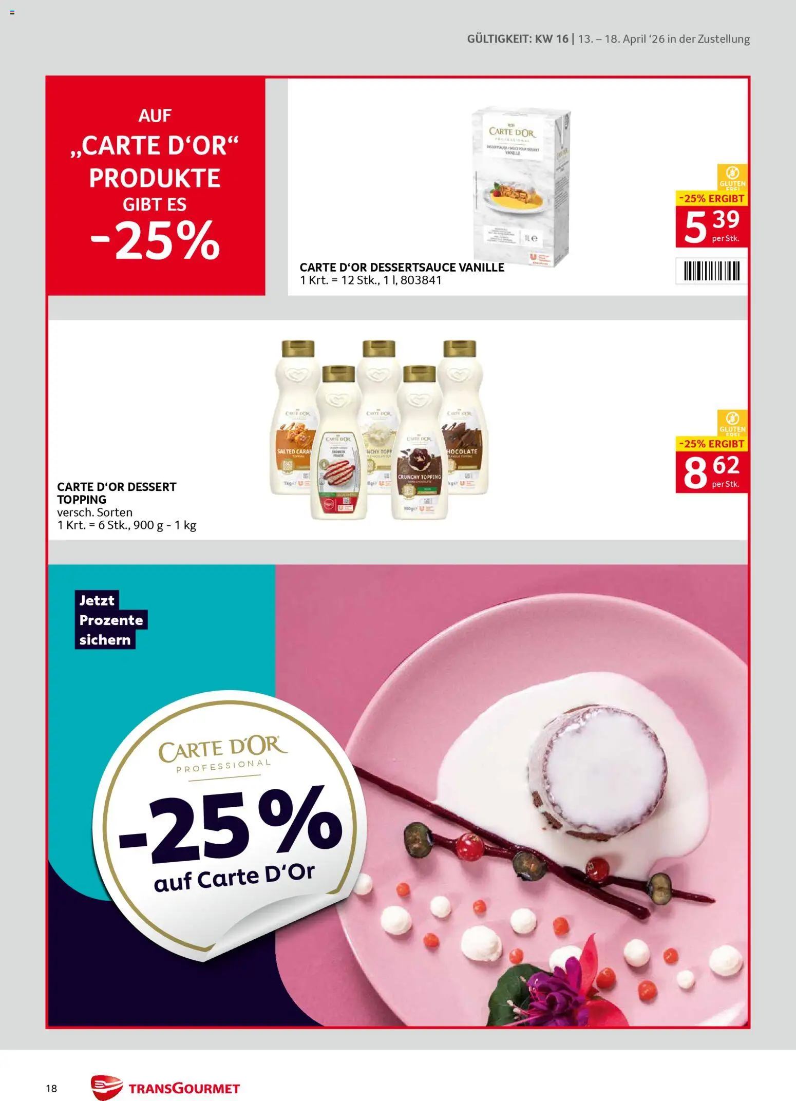 Transgourmet Zustellaktion gültig ab 13.04.2026 | Seite: 18