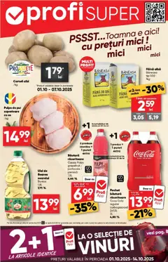 Ofertele Profi valabile de la 01.10.2025