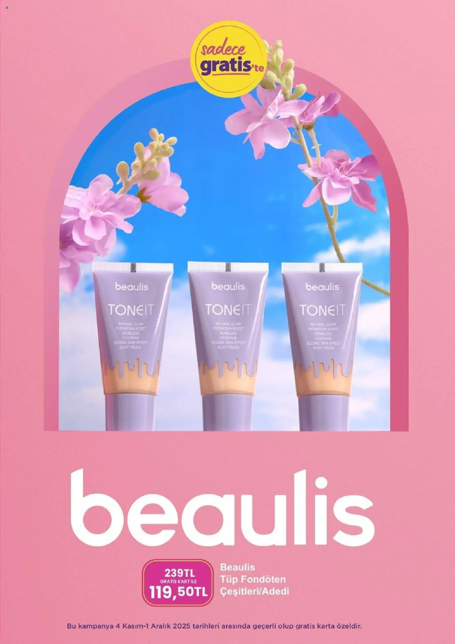 Gratis aktüel ürünler kataloğu yayımlandı! Bu hafta 01 - 30 Kasım 2025 günü Gratis indirimli ürünleri