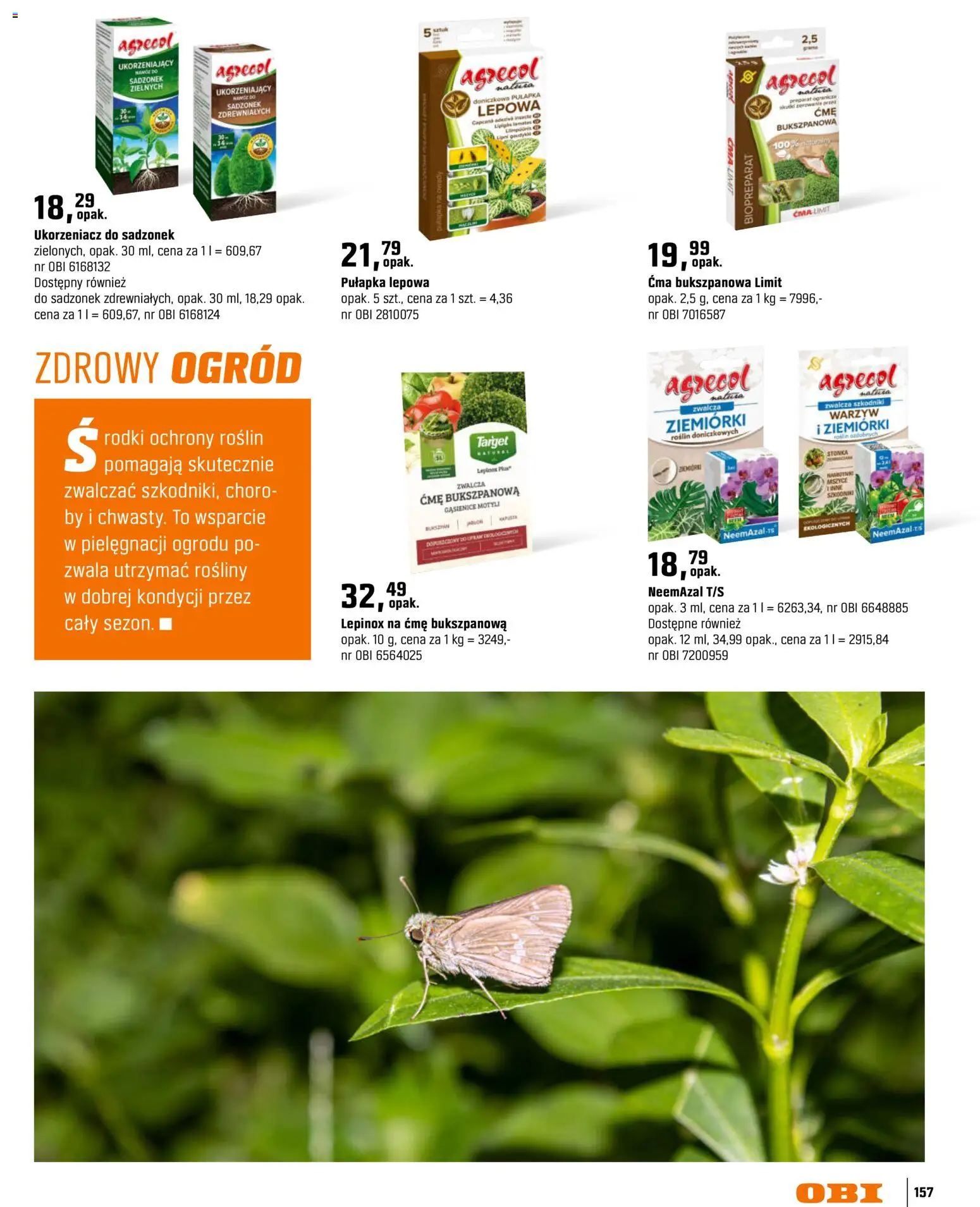 OBI gazetka - Ogród od 11.03.2026 | Strona: 157 | Produkty: Rosliny
