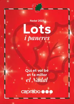 Vista previa Caprabo - Nadal 2025 Lots i paneres válido desde el 30.10.2025