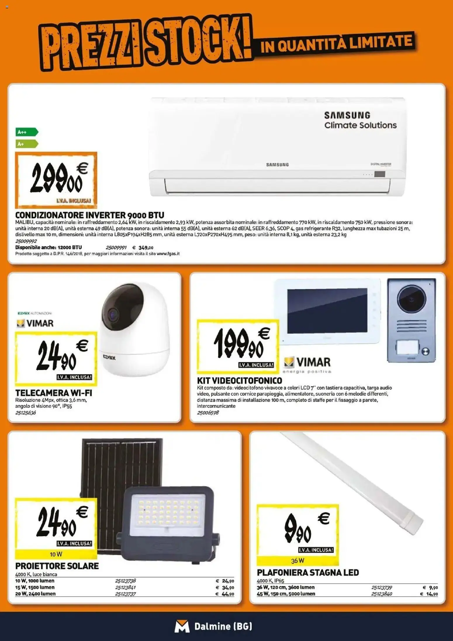 Volantino TECNOMAT del 26.03.2026 | Pagina: 13 | Prodotti: Tastiera, Audio, Condizionatore, Samsung