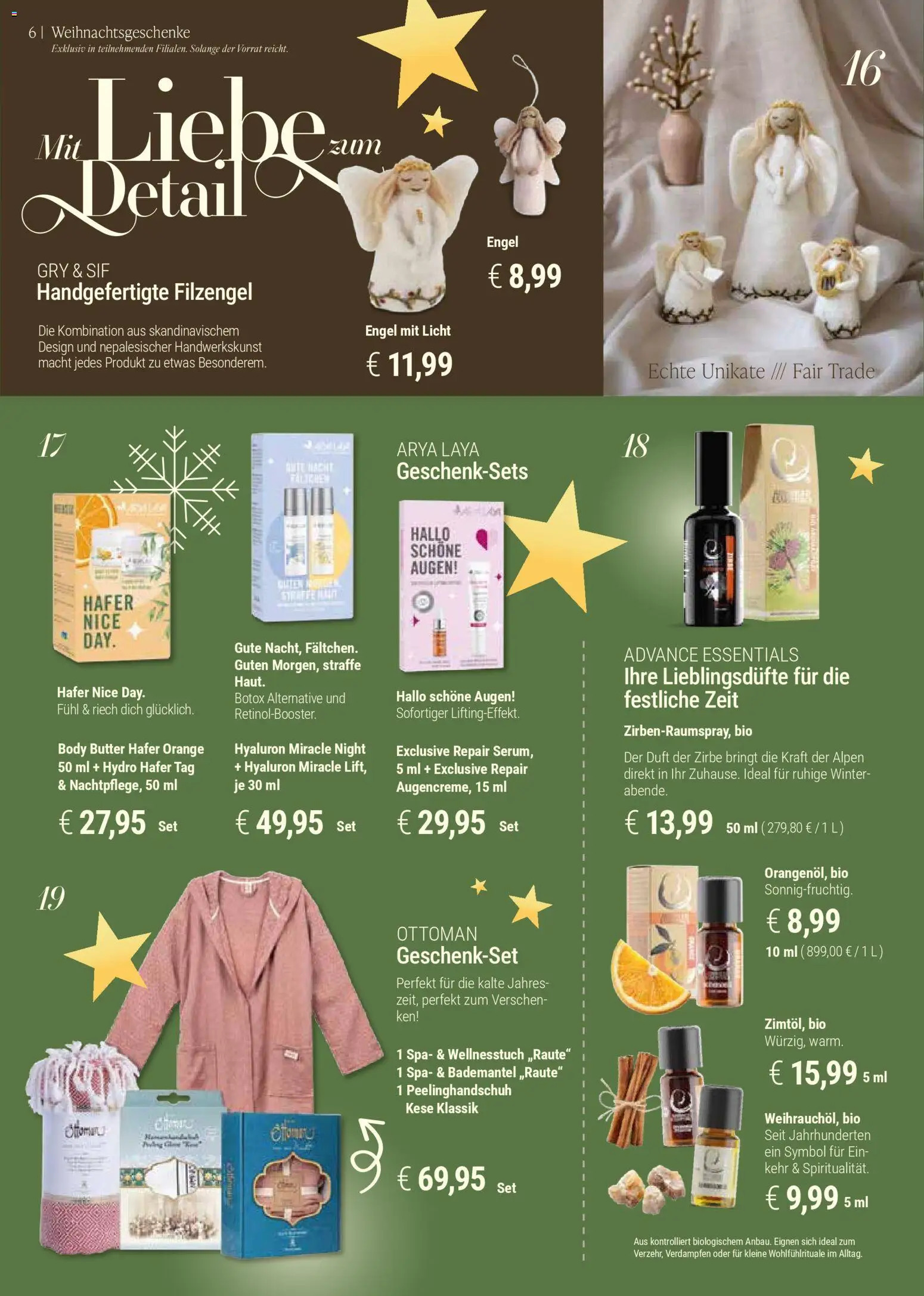 Reformhaus Bacher Prospekt 	 – gültig ab 01.11.2025 | Seite: 18 | Produkte: Butter, Duft, Bademantel