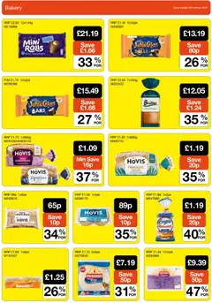 Preview of Booker Wholesale - Offers valid from 25.03.2026 | Page: 12 | Products: Bakery