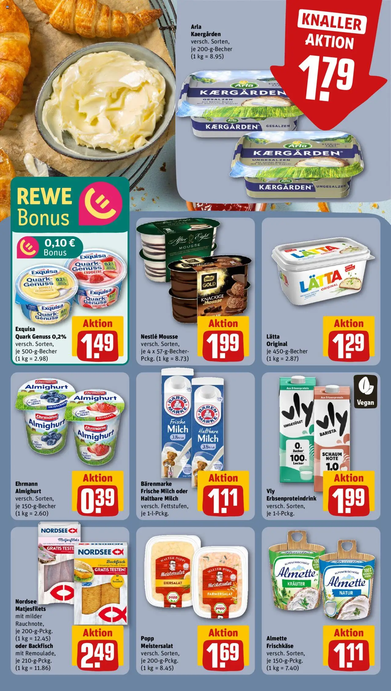 Rewe ihr Kaufpark Prospekt 	 – gültig ab 06.10.2025 | Seite: 13 | Produkte: Almette, Quark, Milch, Frischkase