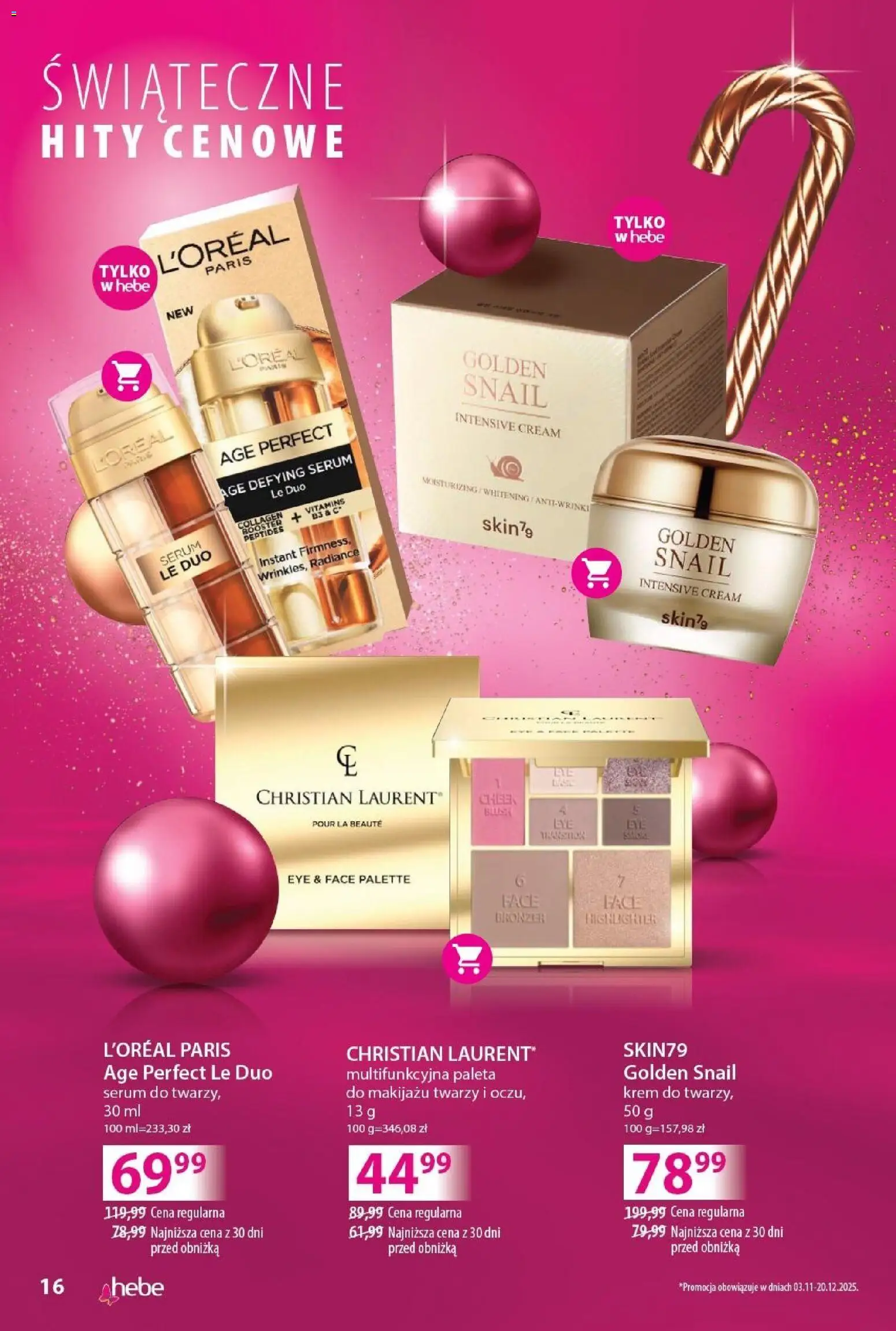 Hebe Gazetka - Katalog od 03.11.2025 | Strona: 16