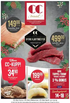 Forhåndsvisning av CC Mat kundeavis gyldig fra 01.12.2025