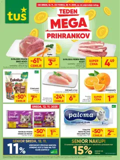 Tuš katalog akcije – veljaven od 12.11.2025