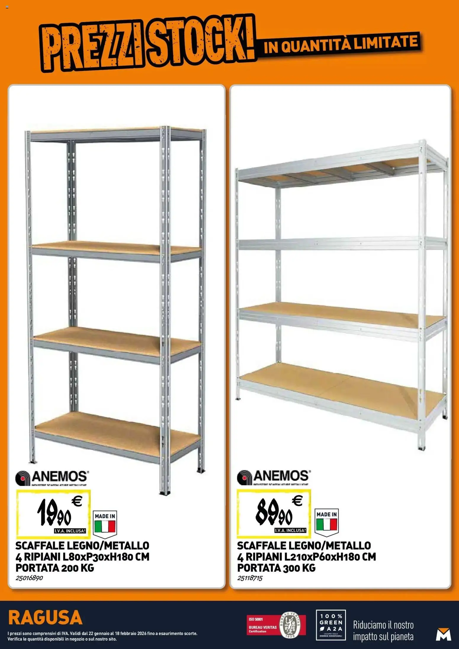 Volantino TECNOMAT del 22.01.2026 | Pagina: 22 | Prodotti: Scaffale