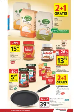 Pogląd oferty "Intermarche Gazetka" - ważna od 29.01.2026 | Strona: 25 | Produkty: Dżem, Mąka krupczatka, Naleśniki, Cukier
