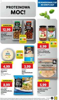 Lidl Gazetka od 21.07.2025 | Strona: 35 | Produkty: Wafle, Piekarnia, Tortilla, Klopsiki