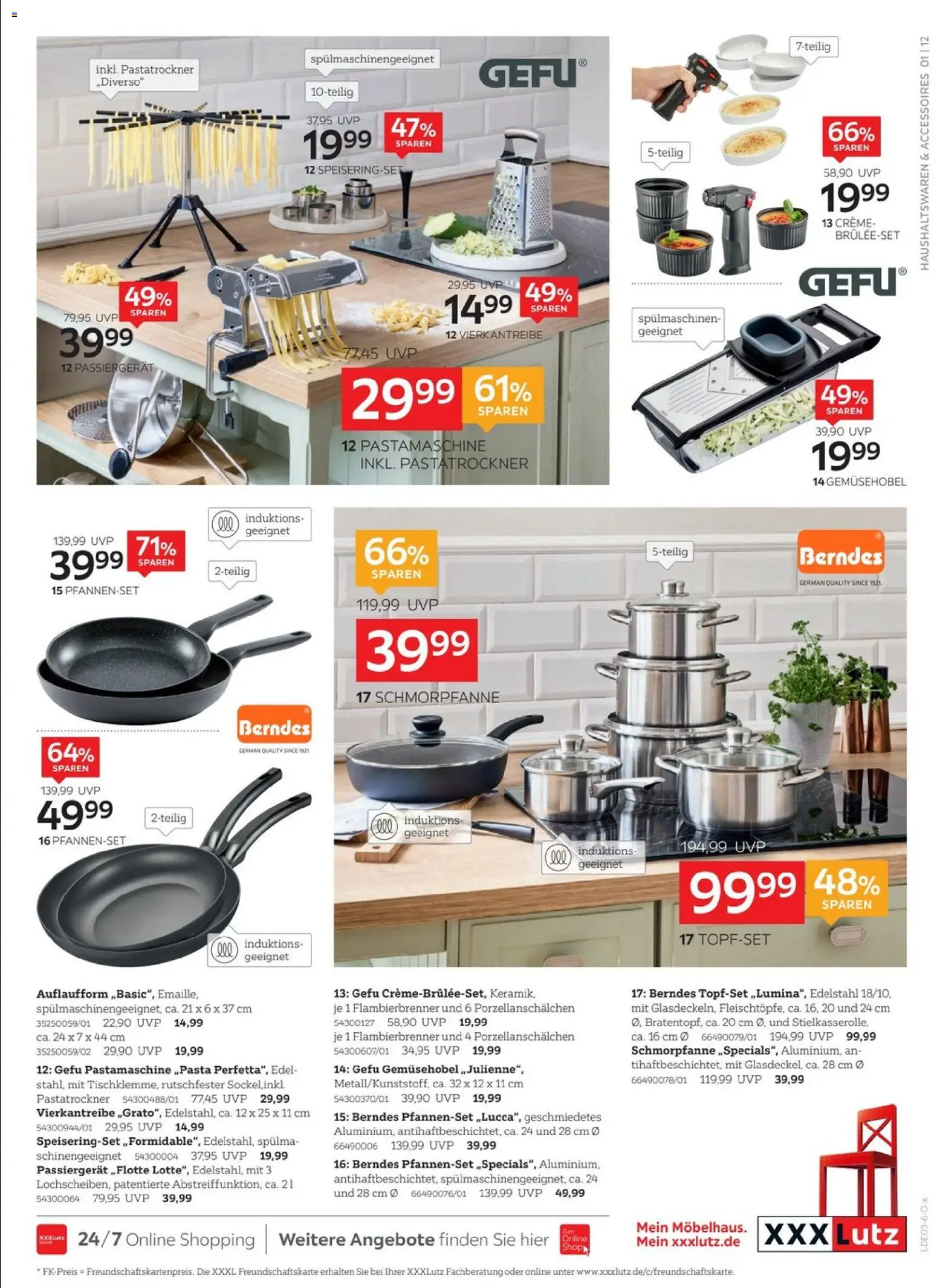 XXXL Lutz Restaurantgutscheine – gültig ab 08.03.2026 | Seite: 5 | Produkte: Creme