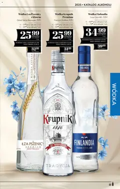 POLOmarket Katalog - Alkoholi od 25.04.2025 | Strona: 11 | Produkty: Wódka finlandia, Krupnik wódka, Vodka, Wódka