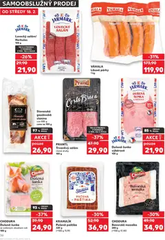 Náhled letáku VÁHALA Libové párky, Libové párky 1 kg od 18.02.2026 | Strana: 30