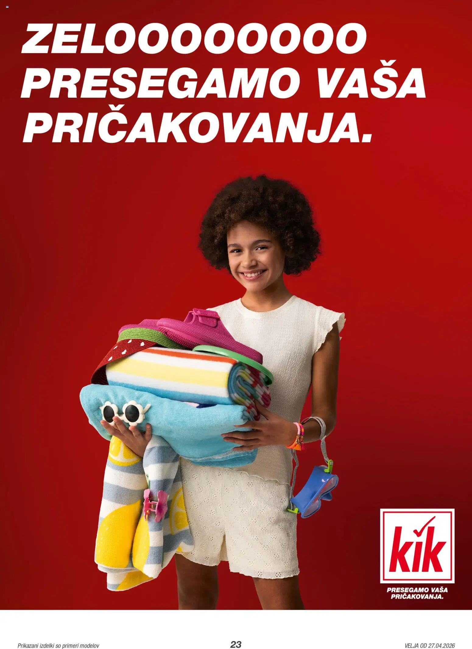 Novi Kik katalog ponudbe – veljaven od 27.04.2026 | Stran: 23