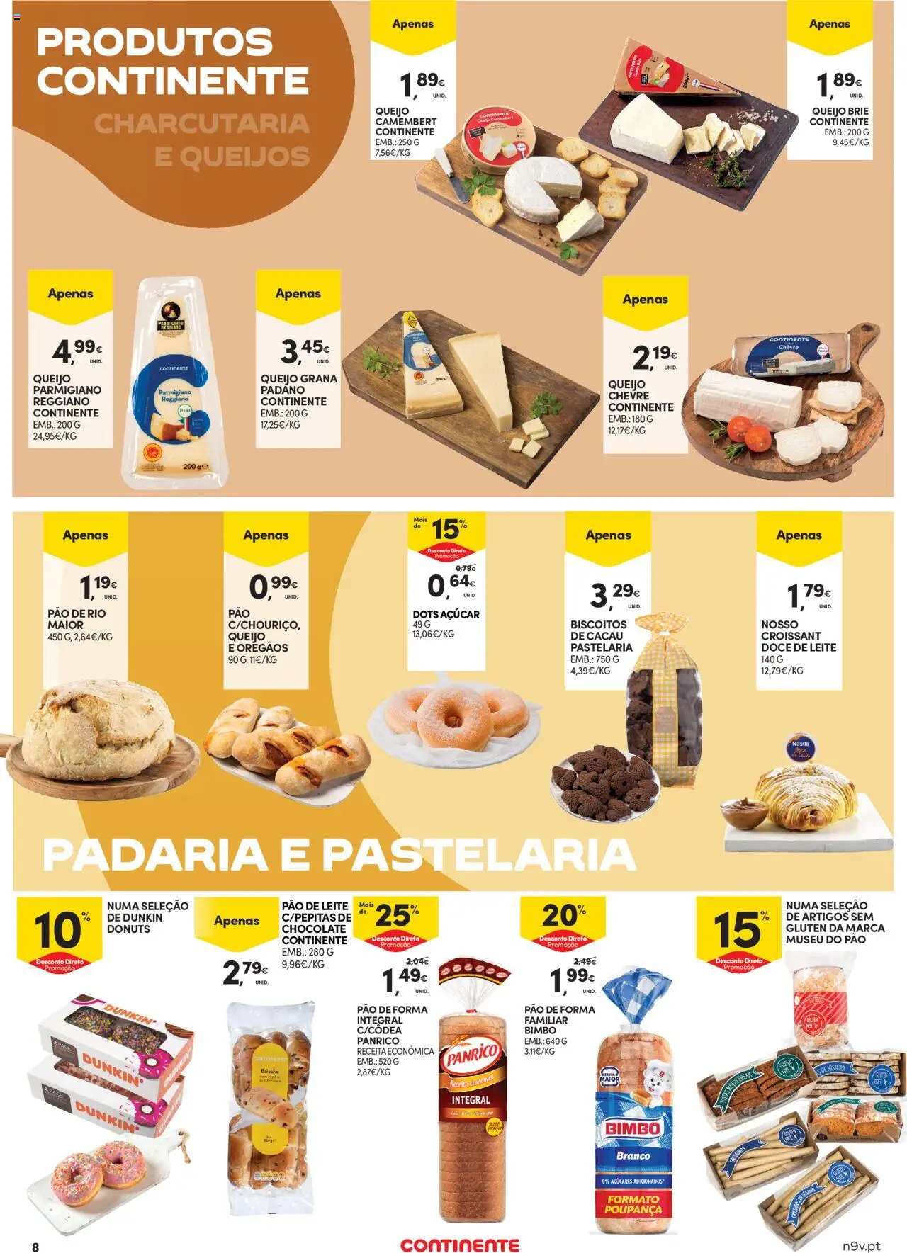 Continente - Açores │ válido de 18.09.2025 | Página: 8 | Produtos: Orégãos, Chocolate, Açúcar, Biscoitos