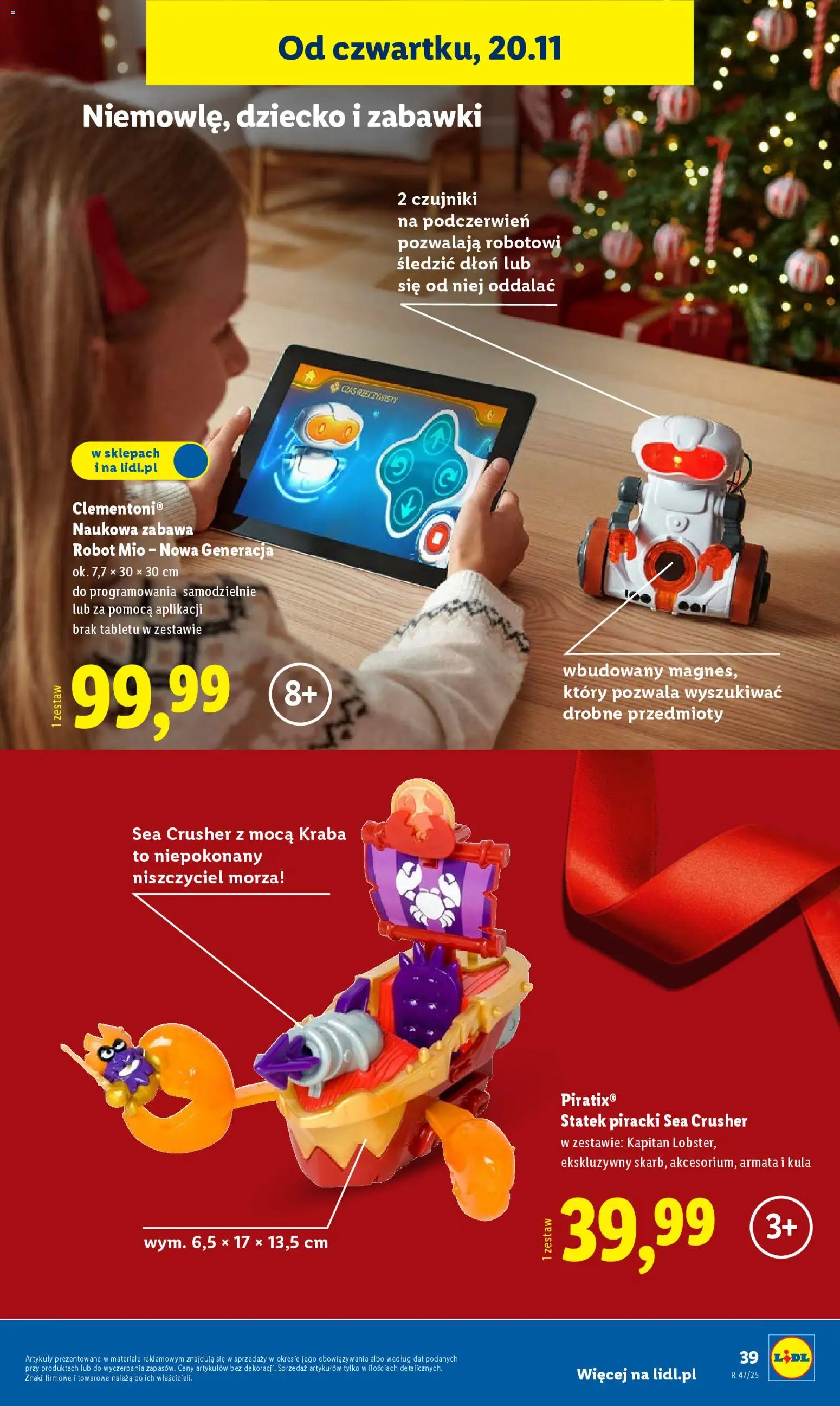 Lidl Black Friday od 17.11.2025 | Strona: 43 | Produkty: Robot