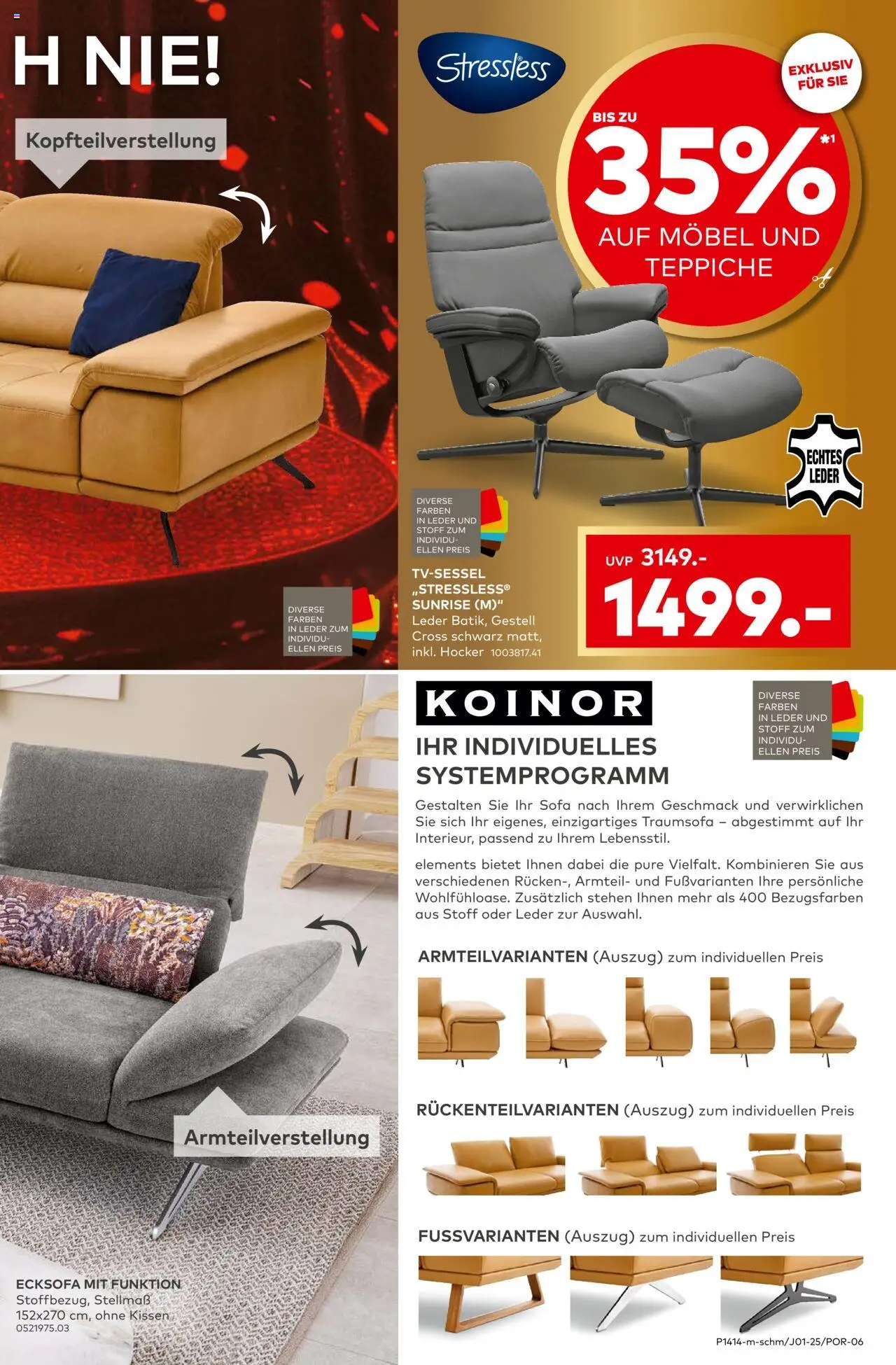 Porta! Mega Möbiläumskracher - Guetersloh – gültig ab 21.09.2025 | Seite: 5 | Produkte: Hocker, Ecksofa, Kissen, Sofa
