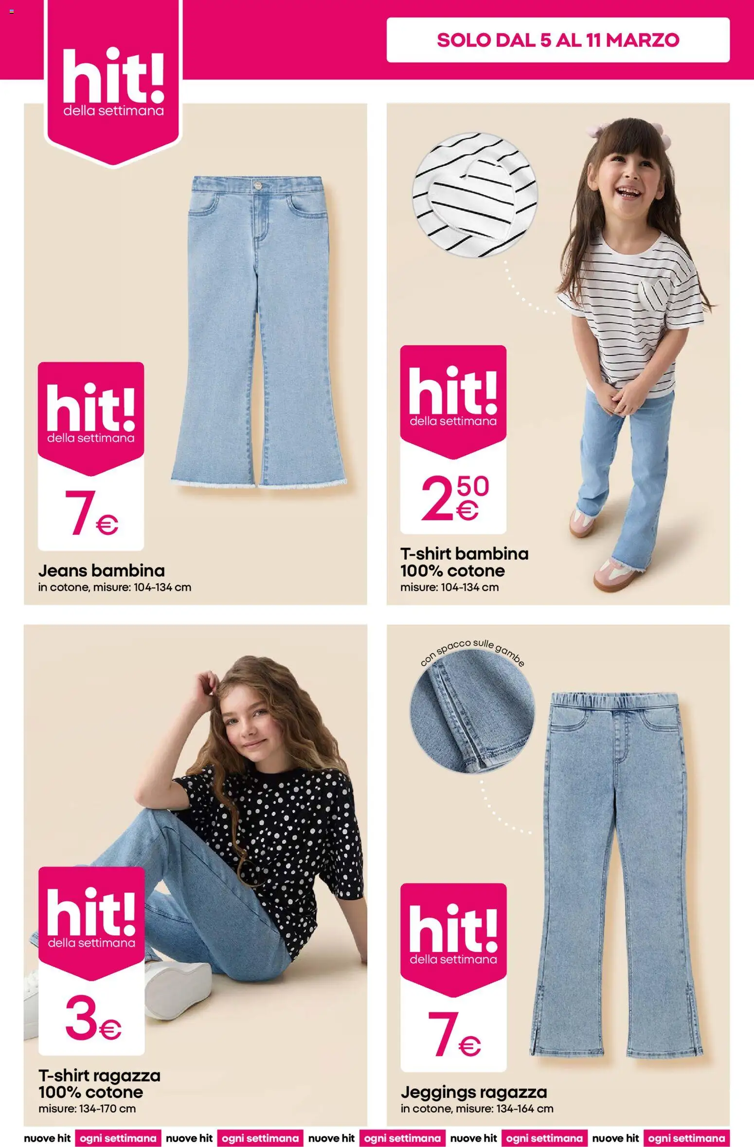 Volantino Pepco del 05.03.2026 | Pagina: 2 | Prodotti: Jeans