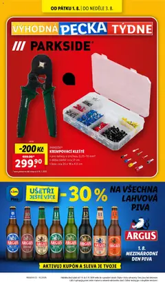 Lidl leták od 31.07.2025 | Strana: 42 | Produkty: Box, Pivo, Krimpovací kleště, Nealkoholické pivo