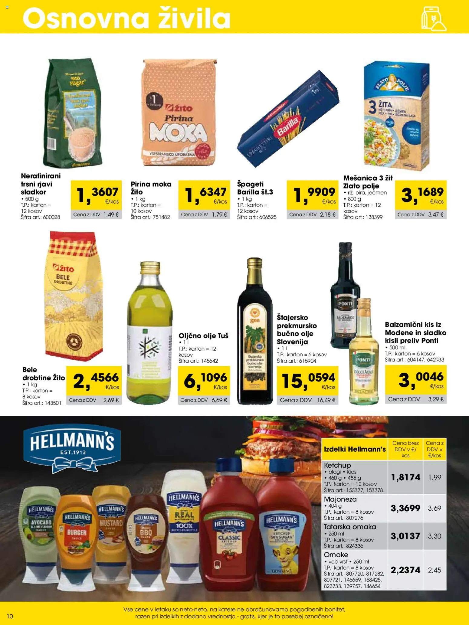 Novi Tuš katalog ponudbe – veljaven od 01.12.2025 | Stran: 10