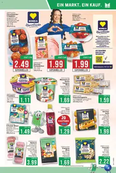 Marktkauf Prospekt 	 - gültig ab dem 28.07.2025 | Seite: 11 | Produkte: Mozzarella, Paprika, Schinken, Erbsen