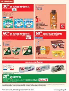 Auchan folder / publicité - Voorbeeld van een folder van Auchan, geldig van 10.03.2026 | Pagina: 6 | Producten: La, Crème