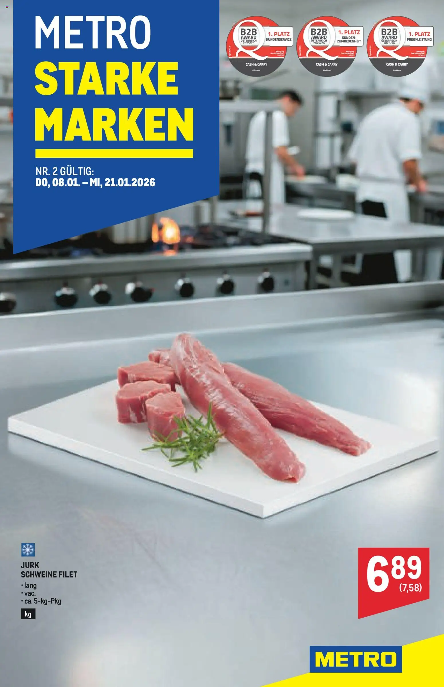 Metro Starke Marken gültig ab 08.01.2025 | Seite: 1