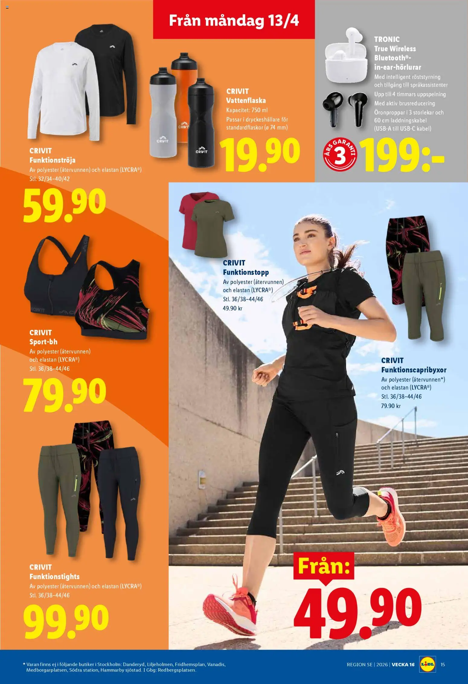 Lidl reklamblad aktuell från 13.04.2026 | Sida: 17 | Produkter: Vattenflaska, Kabel